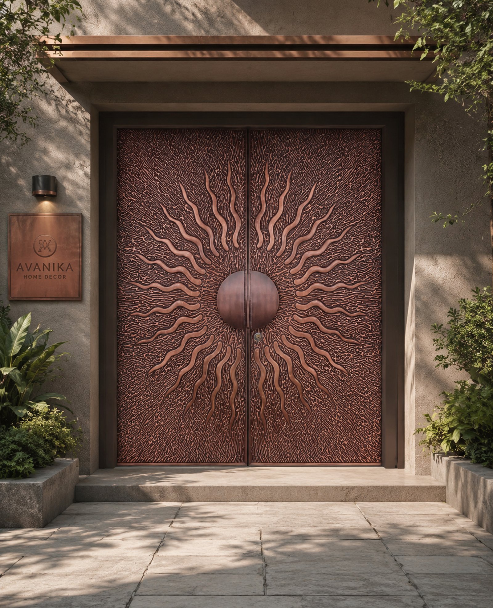 Handmade door view 1
