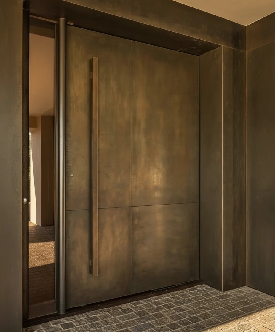 The Burnished Copper Door view 2