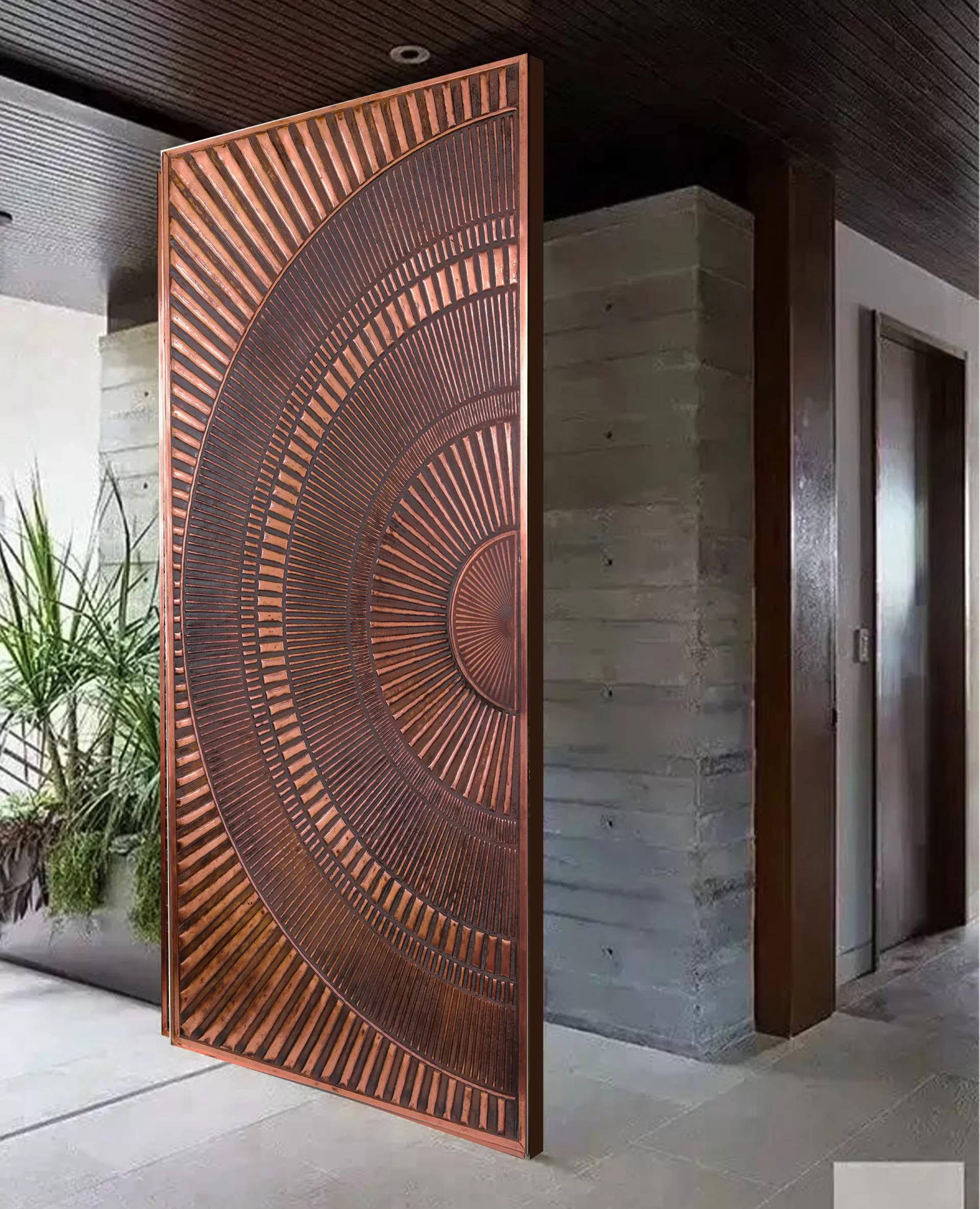 Harmony Copper Door
