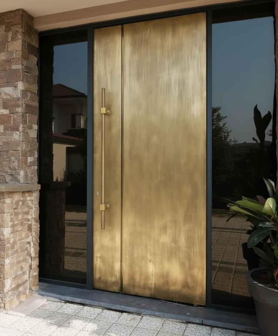 The Smooth Brass Door view 3
