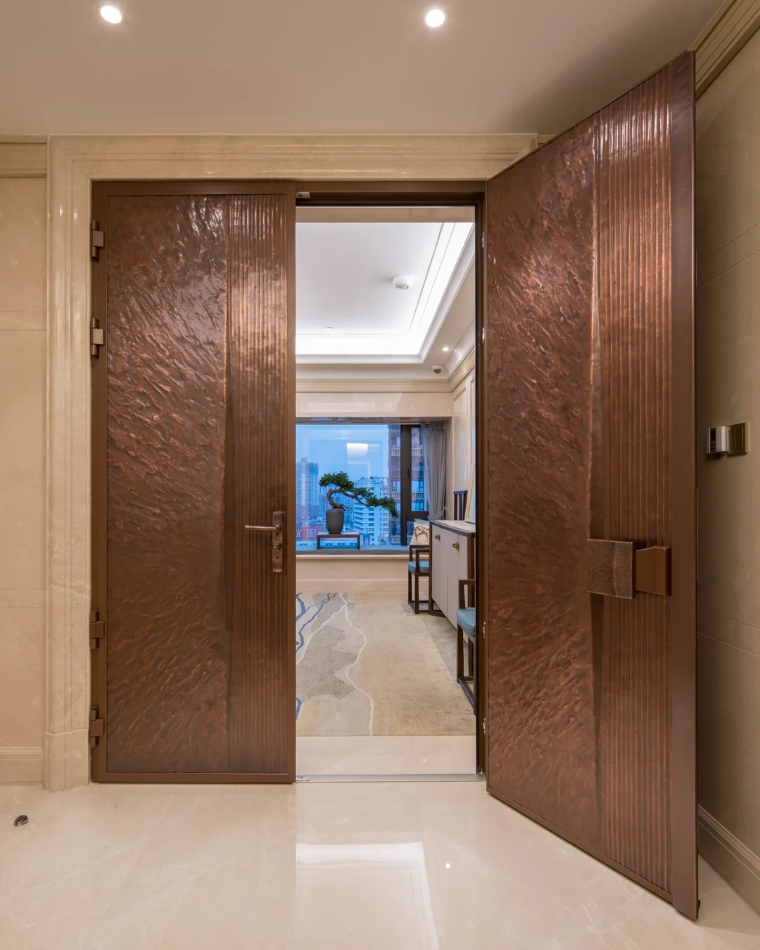 The Solaris Copper Double Door view 3