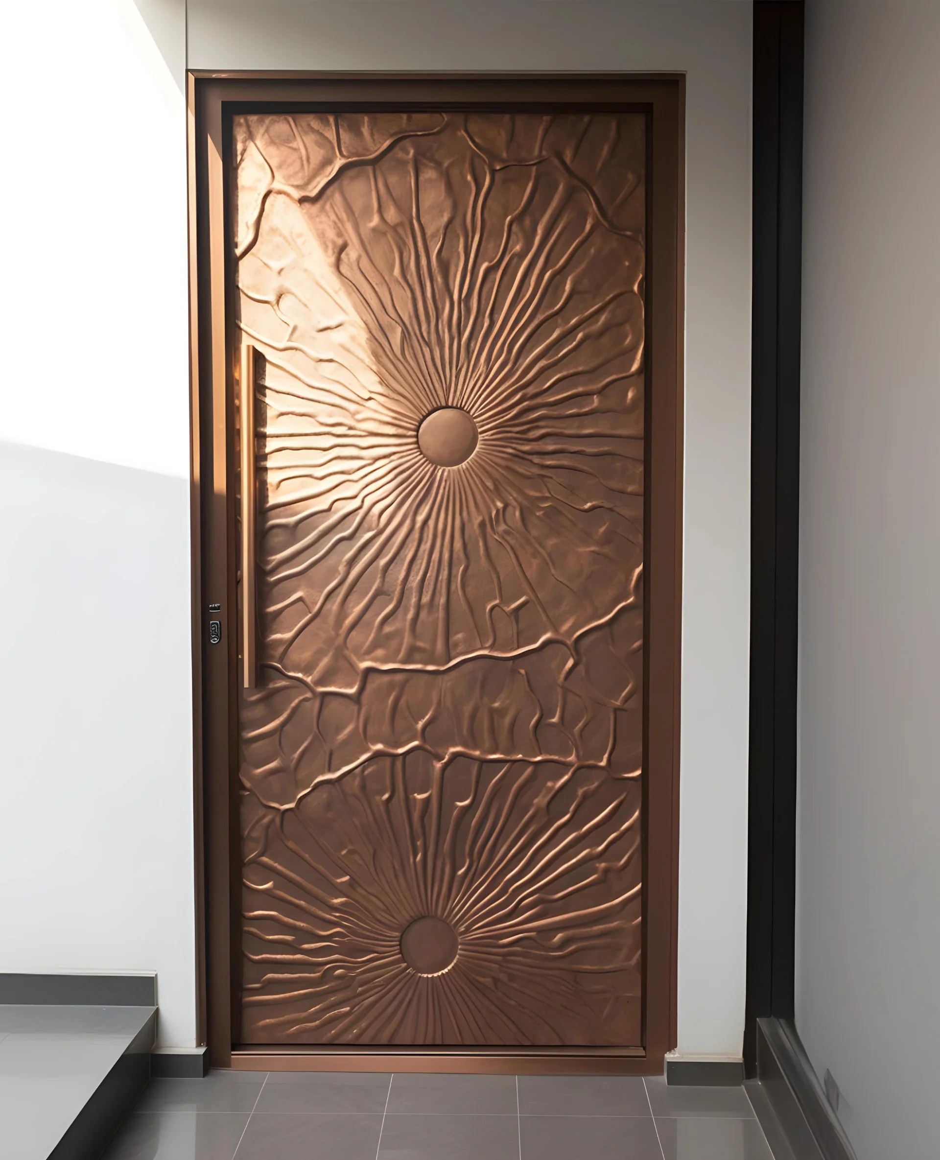 The Solstice Copper Door Copper Door