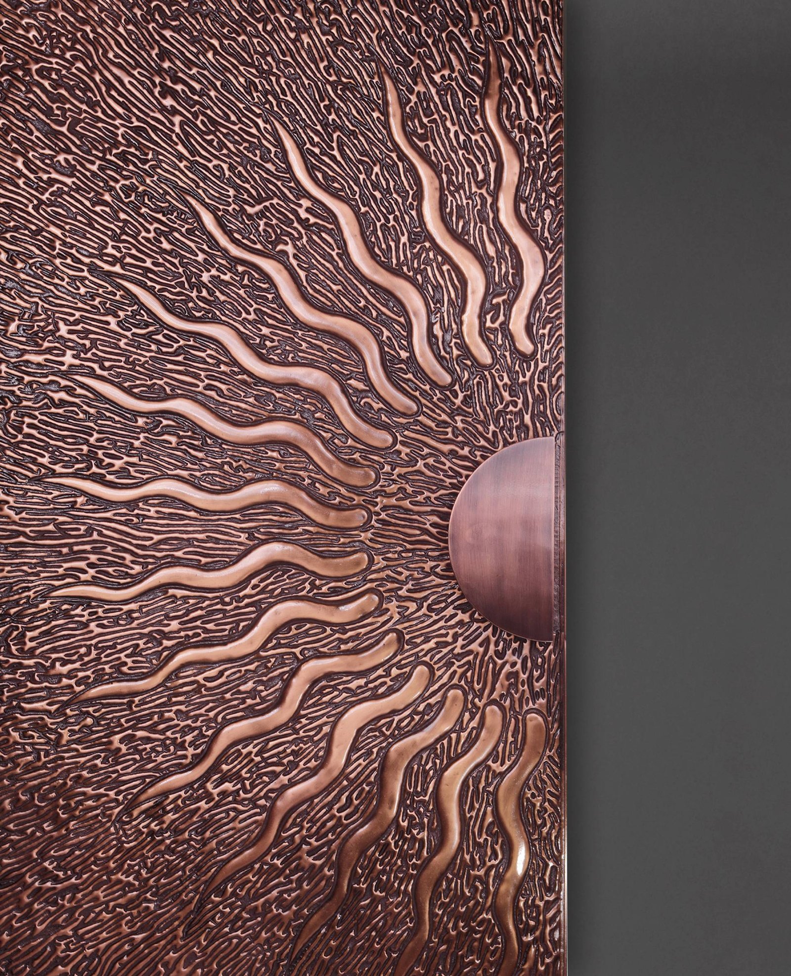 Interstellar modern sculptural handle