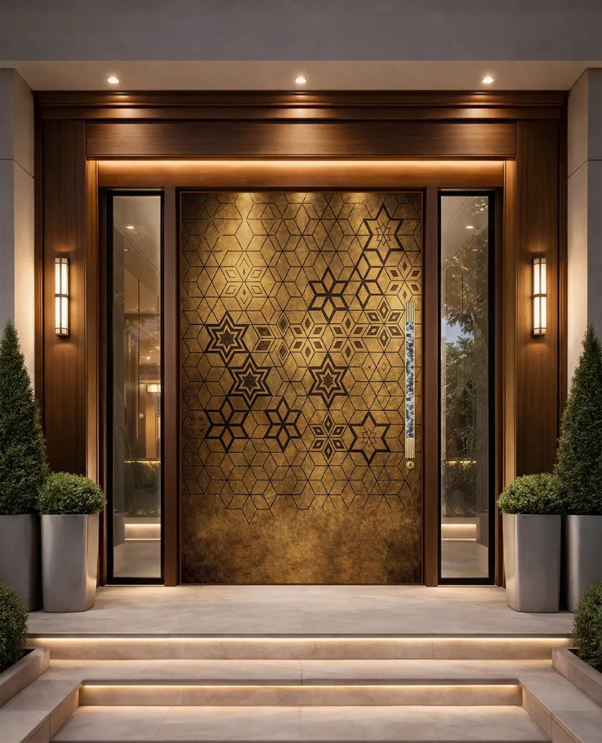 Polaris Bronze Door
