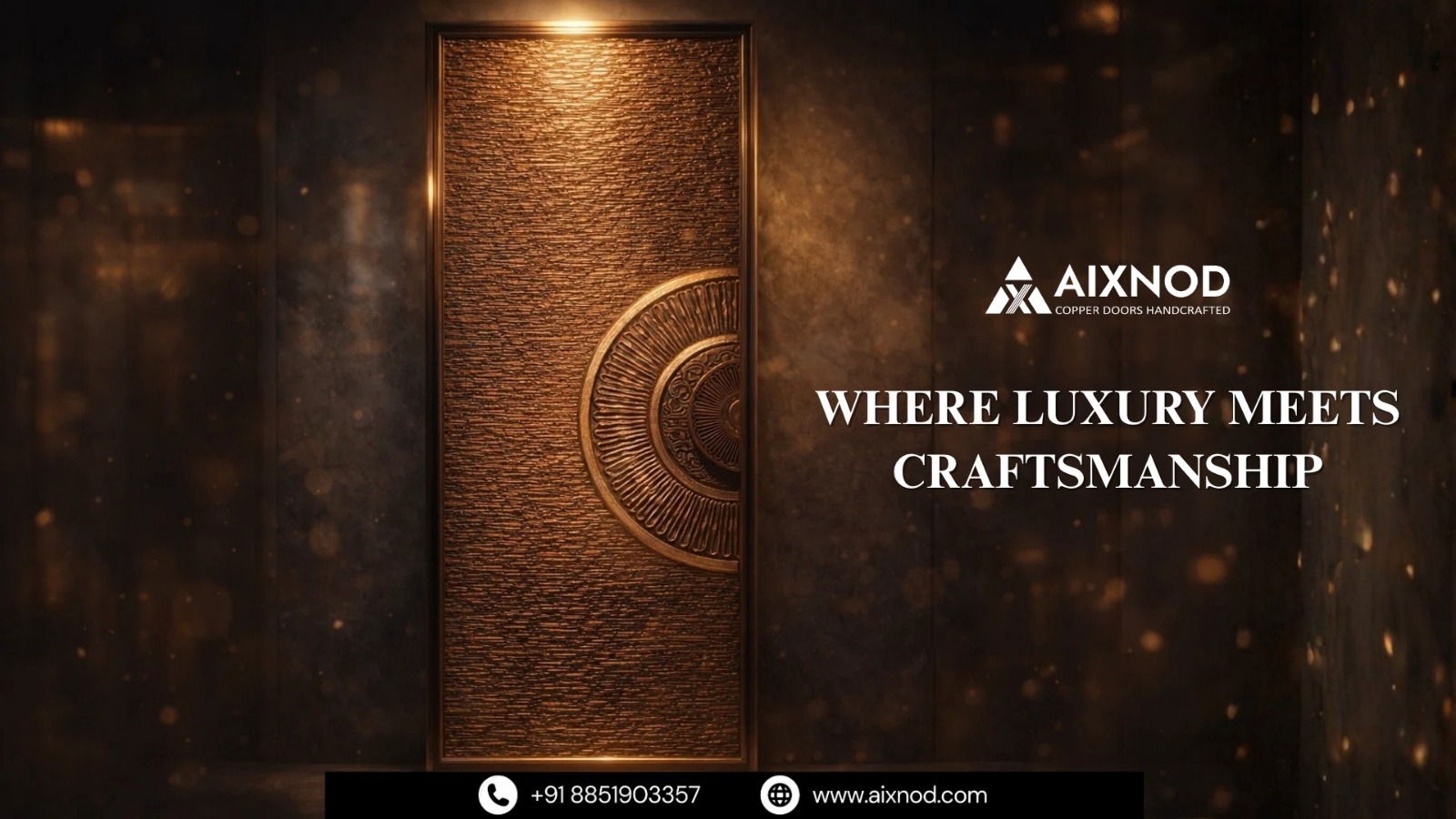 Signature-aixnod-collections-luxury-copper-and-brass-doors-in-delhi-ncr-for-bespoke-entrances