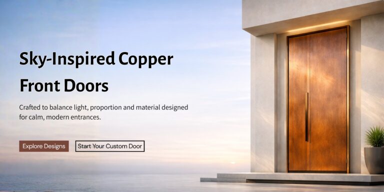 sky-inspired-copper-front-door-by-aixnod-with-balanced-proportions-and-soft-daylight-for-modern-luxury-home-entrance